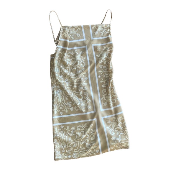 Forever 21 Dresses & Skirts - Forever 21, Size: S, Color: Tan, Yellow, White, Neutral, Style: Elegant Print